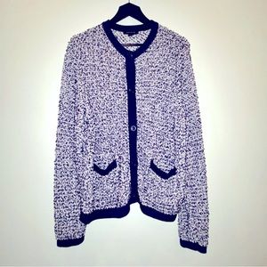 NWOT Ann Taylor Button Up Cardigan Sweater - Size XL